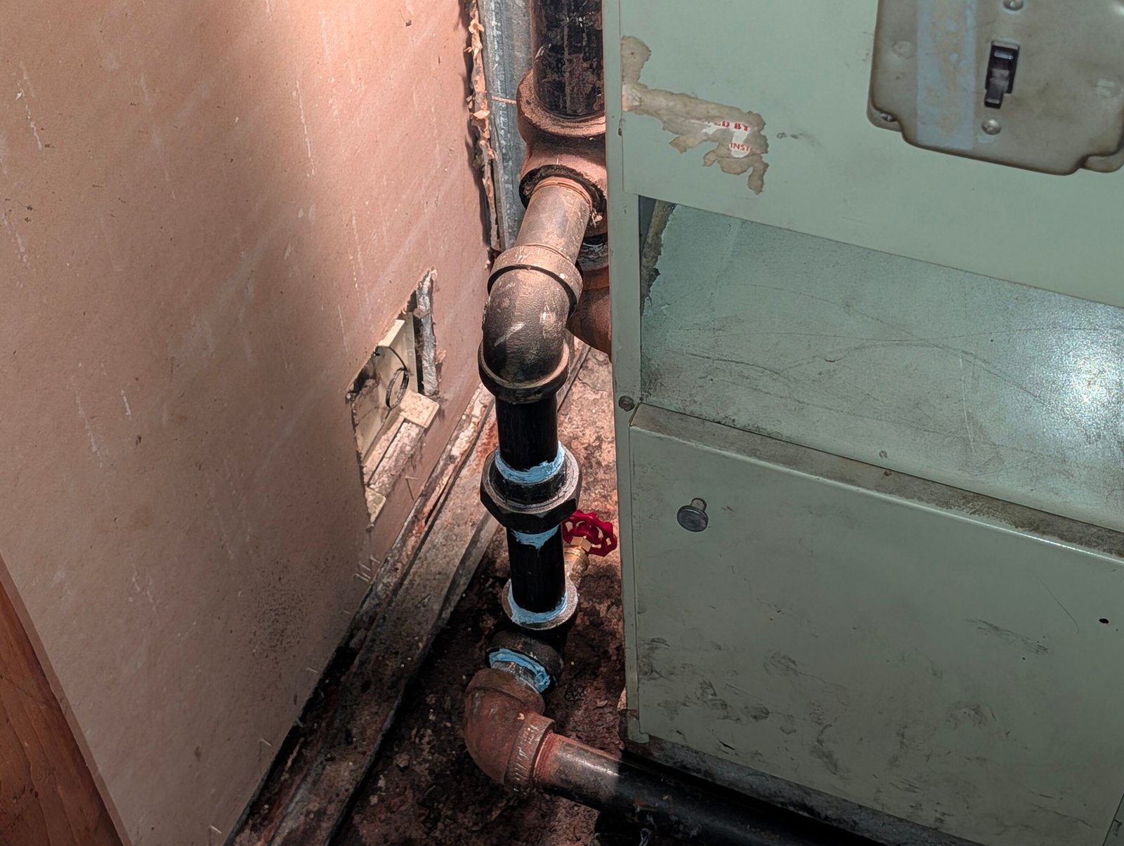 Boiler pipe repair and heating system plumbing by G-Plumbing